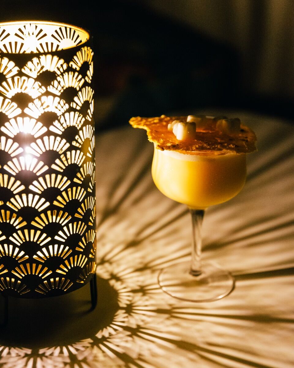 New society corn cocktail